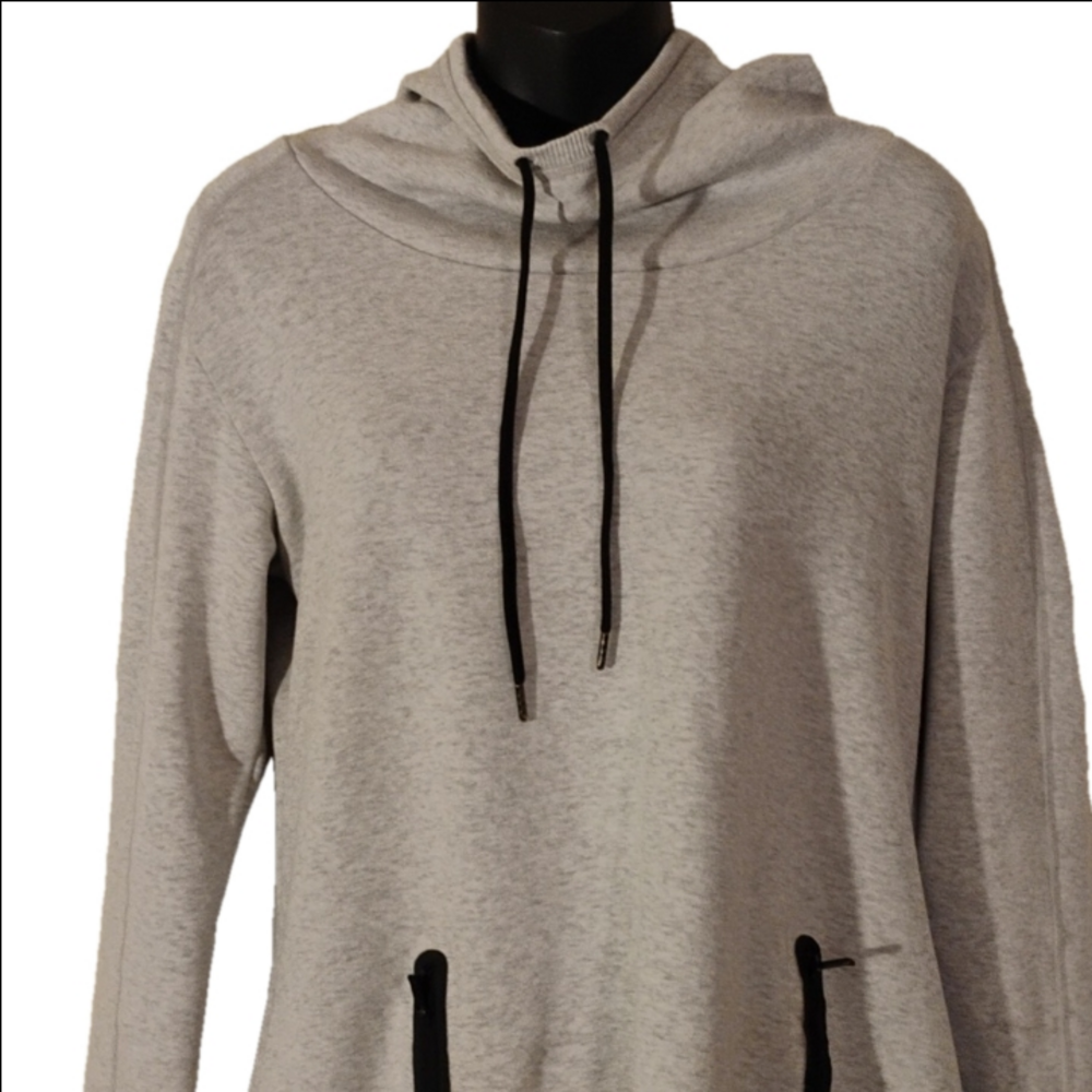 Athleta Size Medium Hooded Sweatshirt Dress.. Supercute For Spring! - Picture 2 of 15